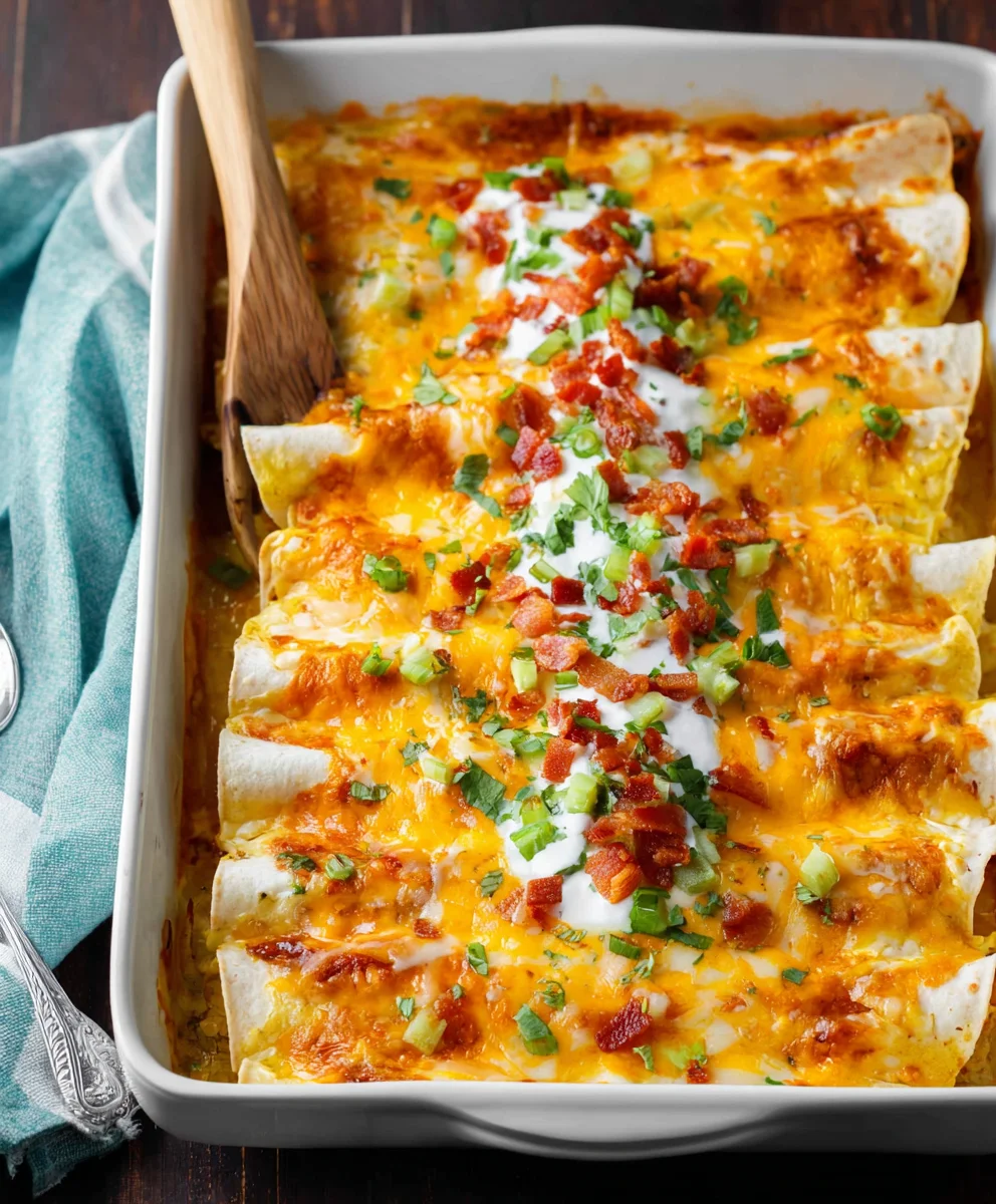 Easy Breakfast Enchiladas-Family Favorite Recipe