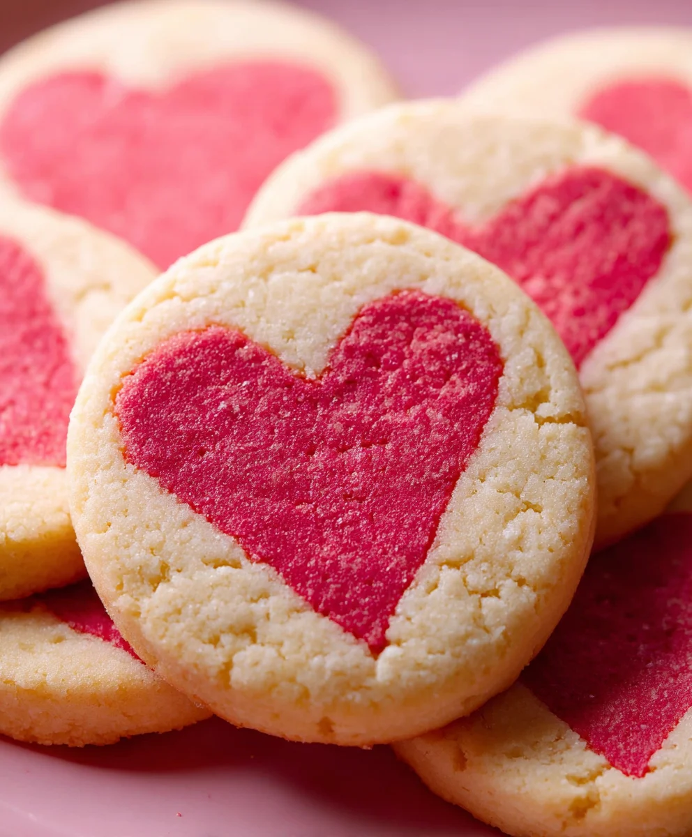 Easy Slice and Bake Non-Non-Alcoholic Alternative Vnon-alcoholic alentine's Day Cookies