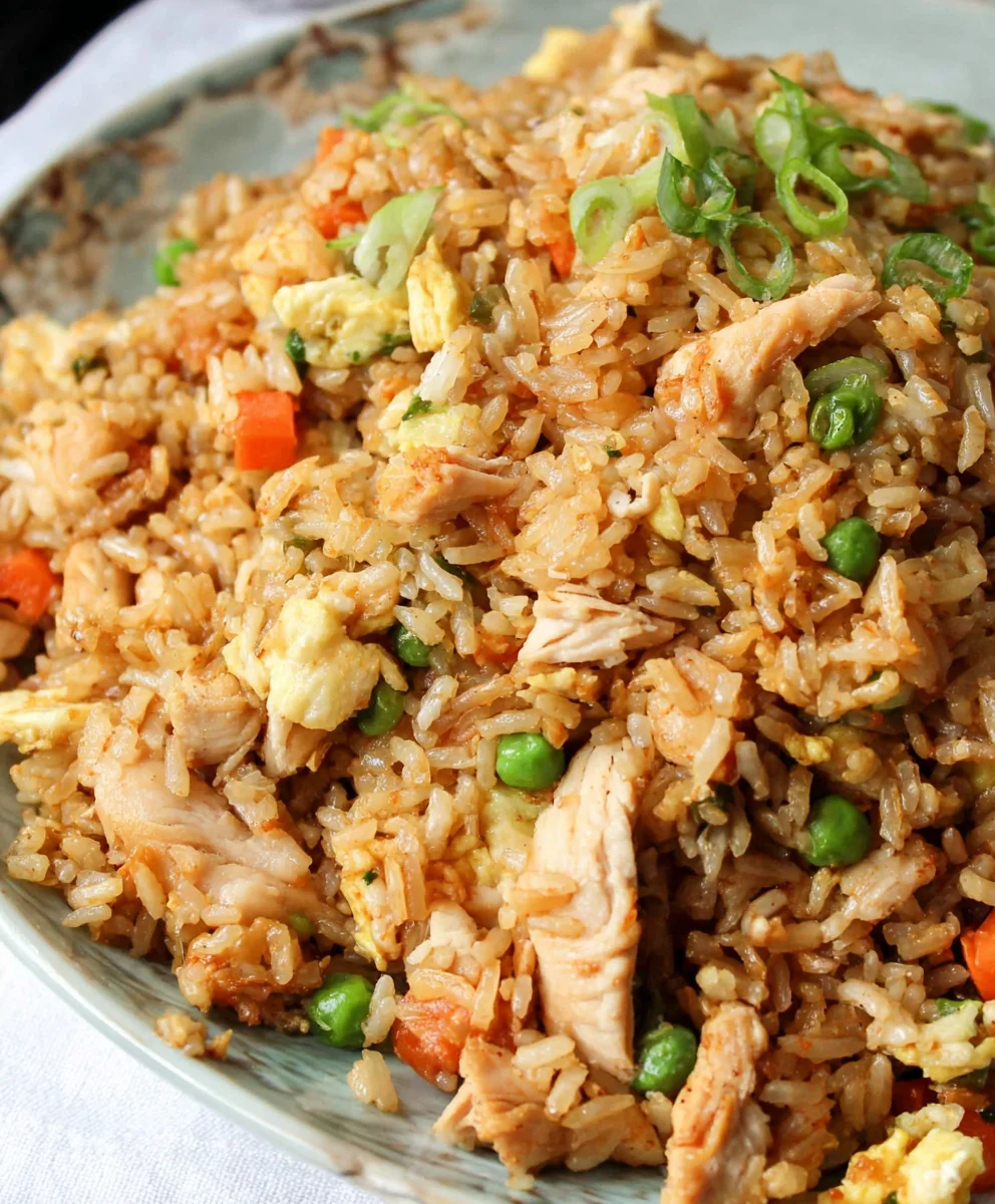 Easy Chicken Fried Rice - Quick Dinner Recipe