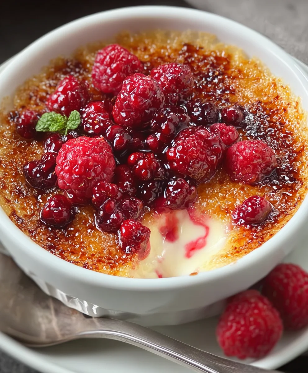Berry Brûlée Recipe- Easy & Elegant Dessert