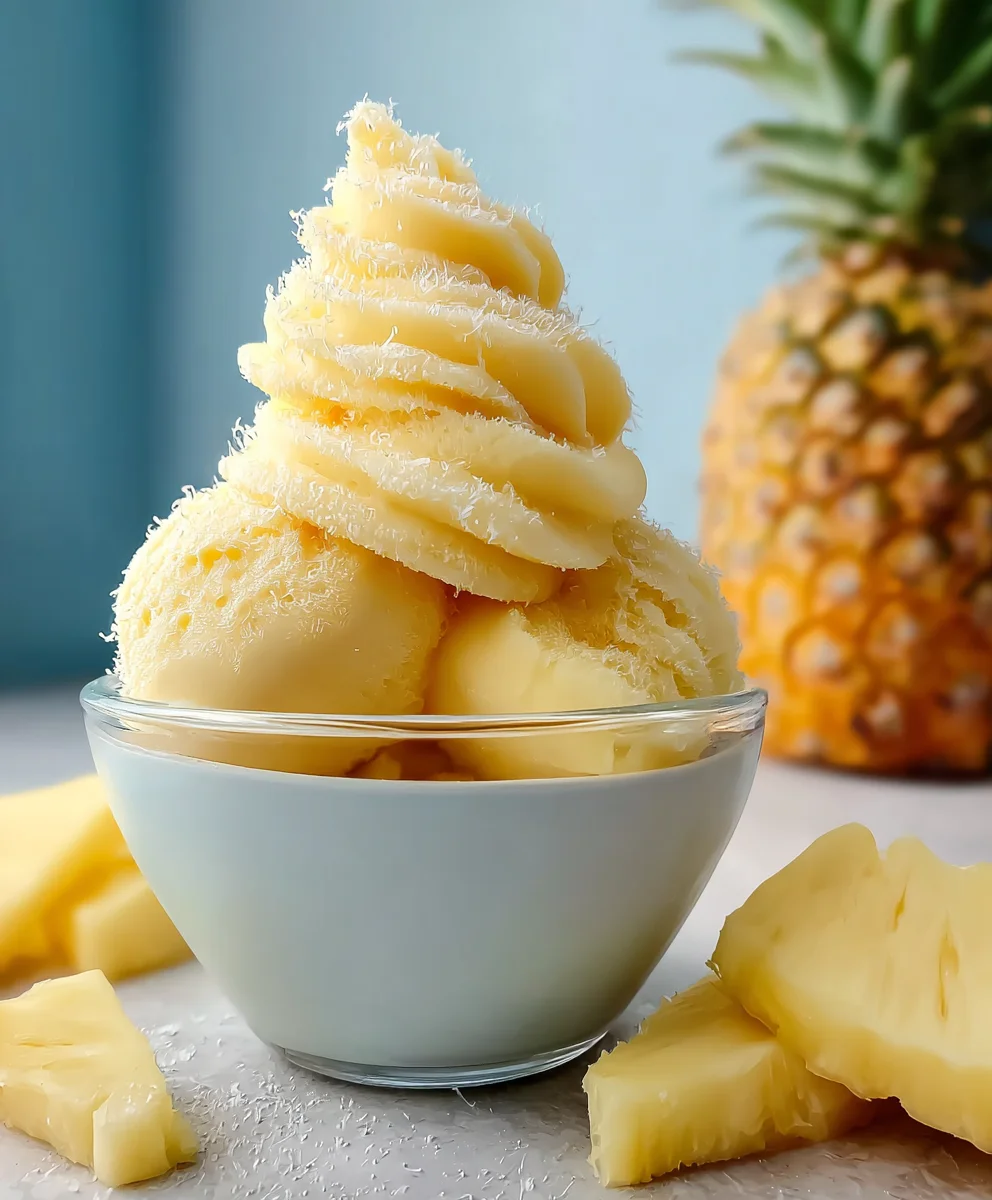 Ninja Creami Dole Whip Recipe-Easy & Delicious Frozen Treat