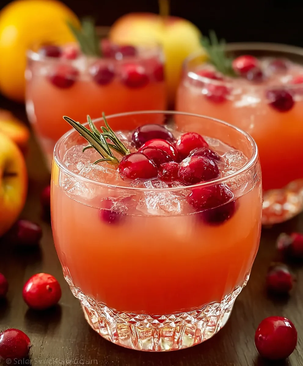 Easy Thanksgiving Punch - Festive Non-Non-Non-Alcoholic Alternativeic Sip