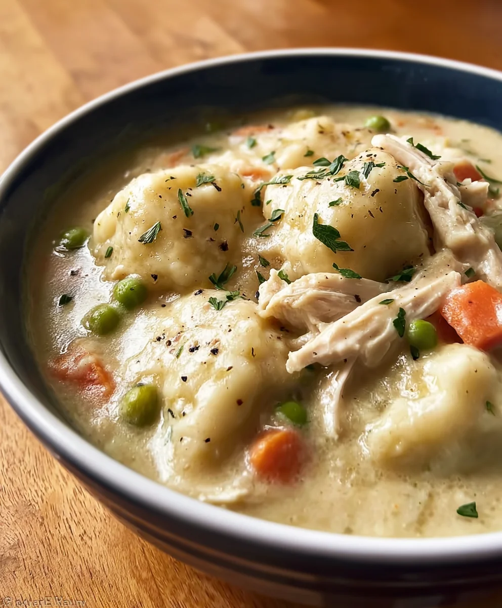 Comforting Chicken and Dumplings Recipe