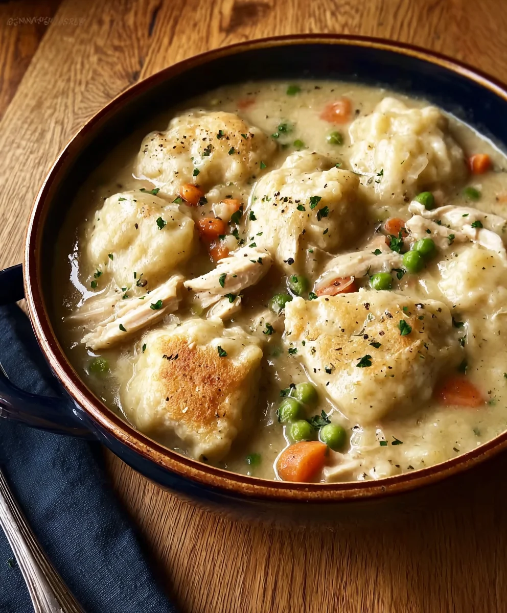 Hearty Chicken and Dumplings Recipe - Comfort Food