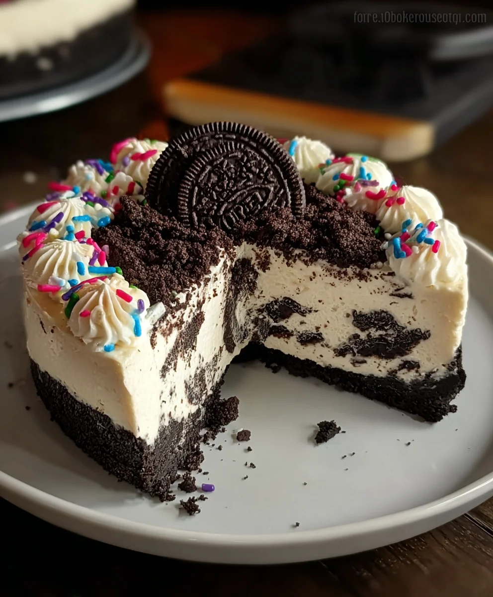 Easy No-Bake Oreo Cheesecake Recipe-Best Dessert