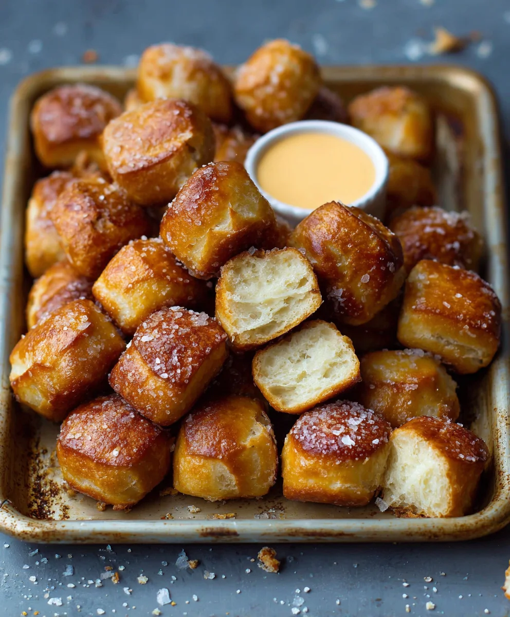 Soft Pretzel Bites Recipe - Easy Homemade Snack
