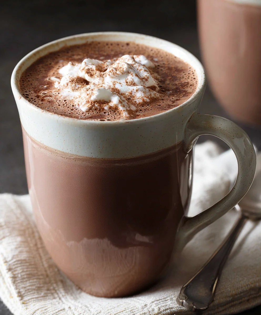 Rich Homemade Hot Chocolate Recipe- Easy Cocoa