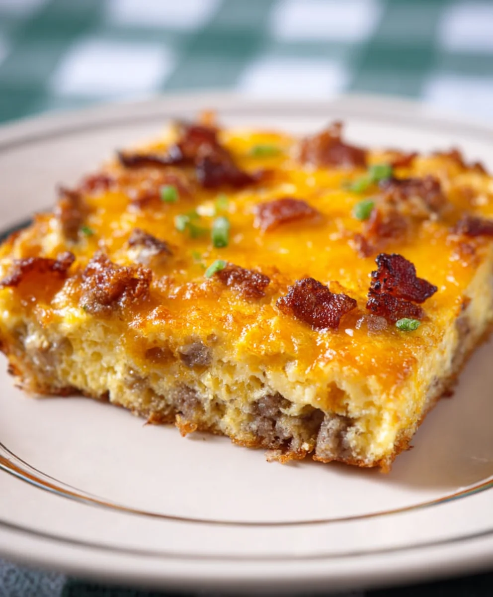 Easy Beef Breakfast Casserole-Weeknight Dinner Favorite