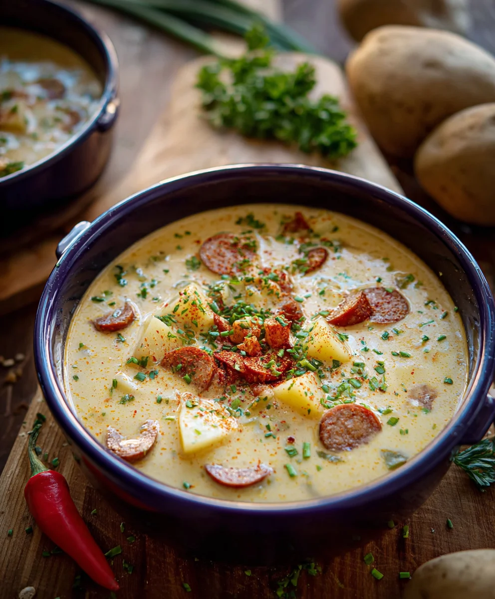 Hearty Cajun Potato Soup