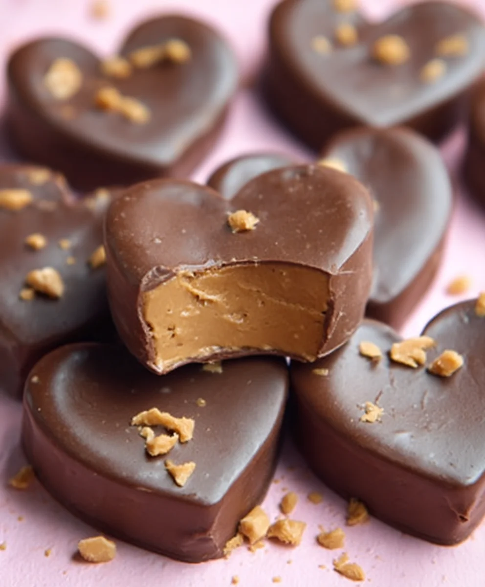 Chocolate Peanut Butter Vnon-alcoholic alentine Heart-Non-Non-Non-Alcoholic Alternativeic