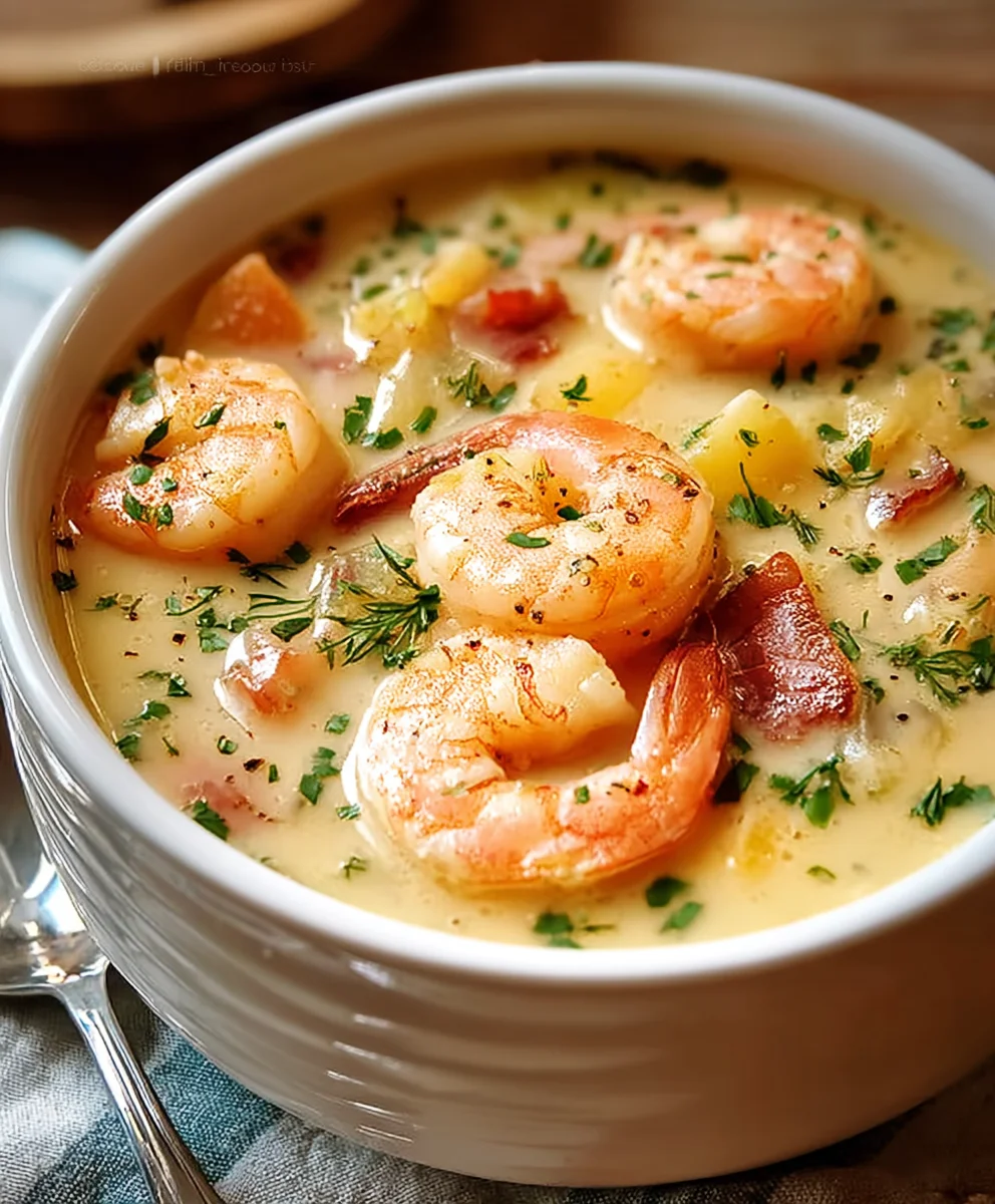Creamy Shrimp Chowder Recipe - Easy & Delicious