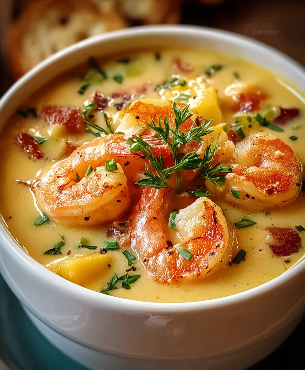 Creamy Shrimp Chowder Recipe - Easy & Delicious