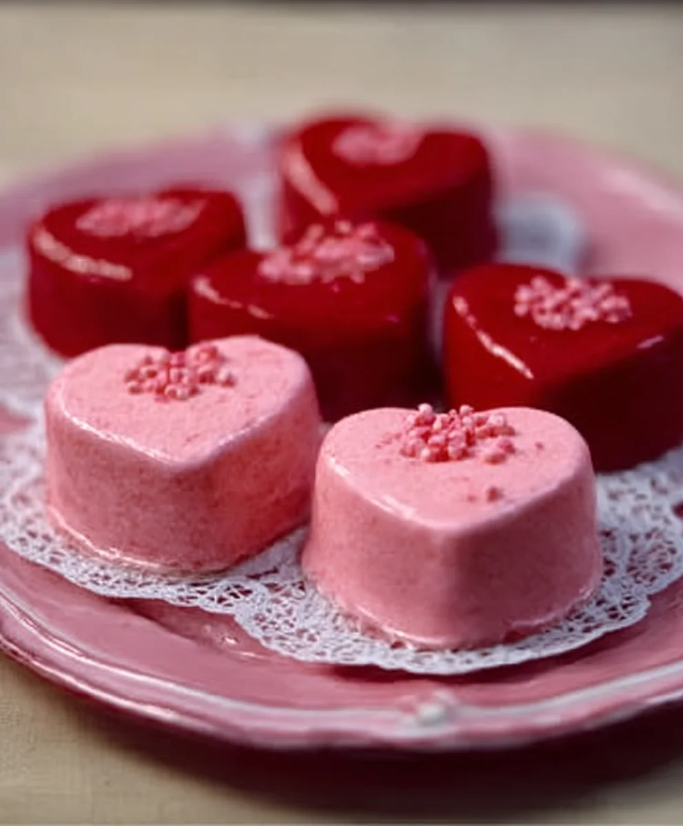 Cute Mini Cakes For Your Non-Alcoholic Valentine