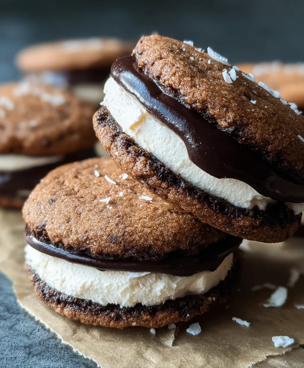 Date-Sweetened Cookie Sandwiches