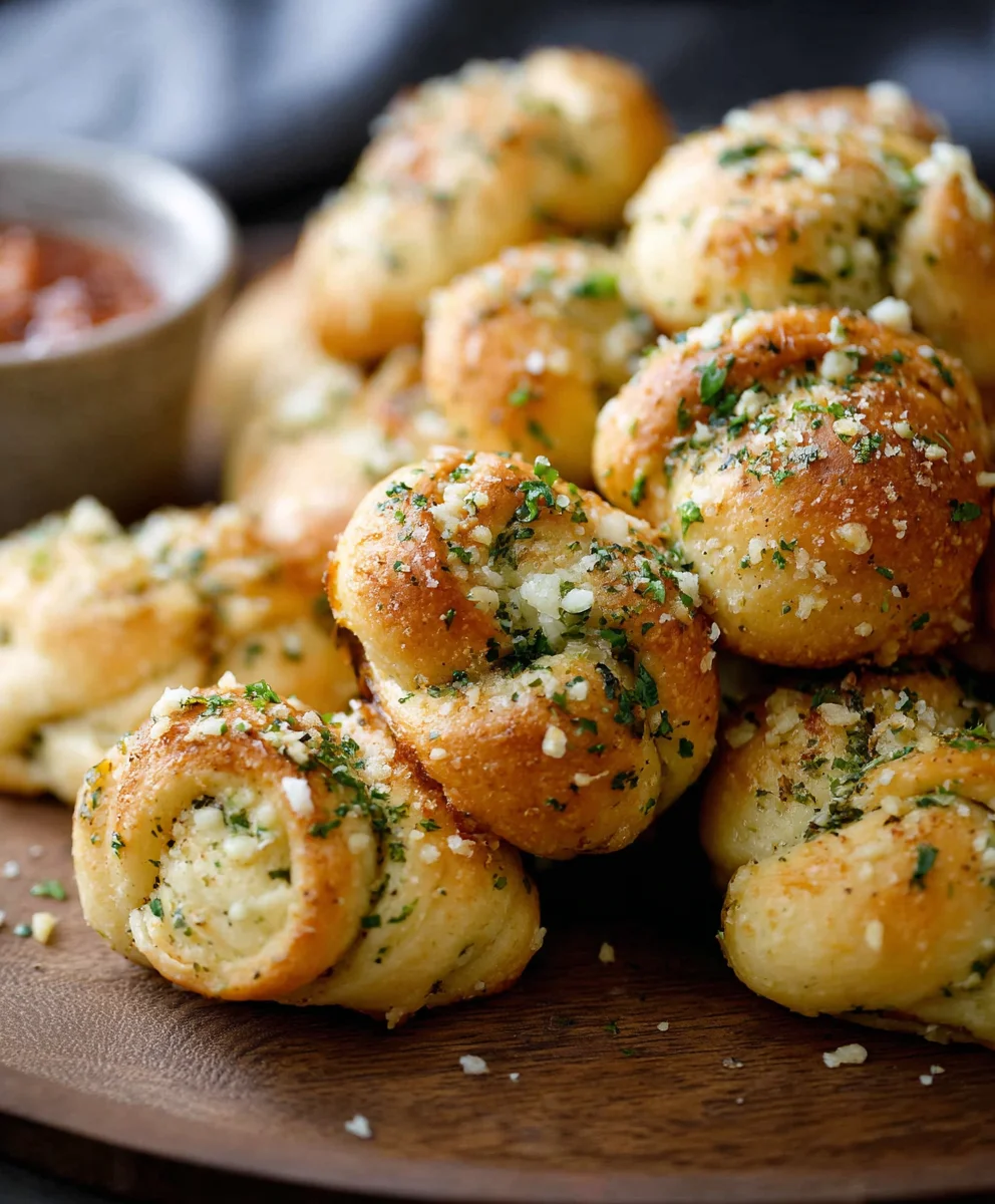 Easy Garlic Knots Recipe-Flavorful and Delicious