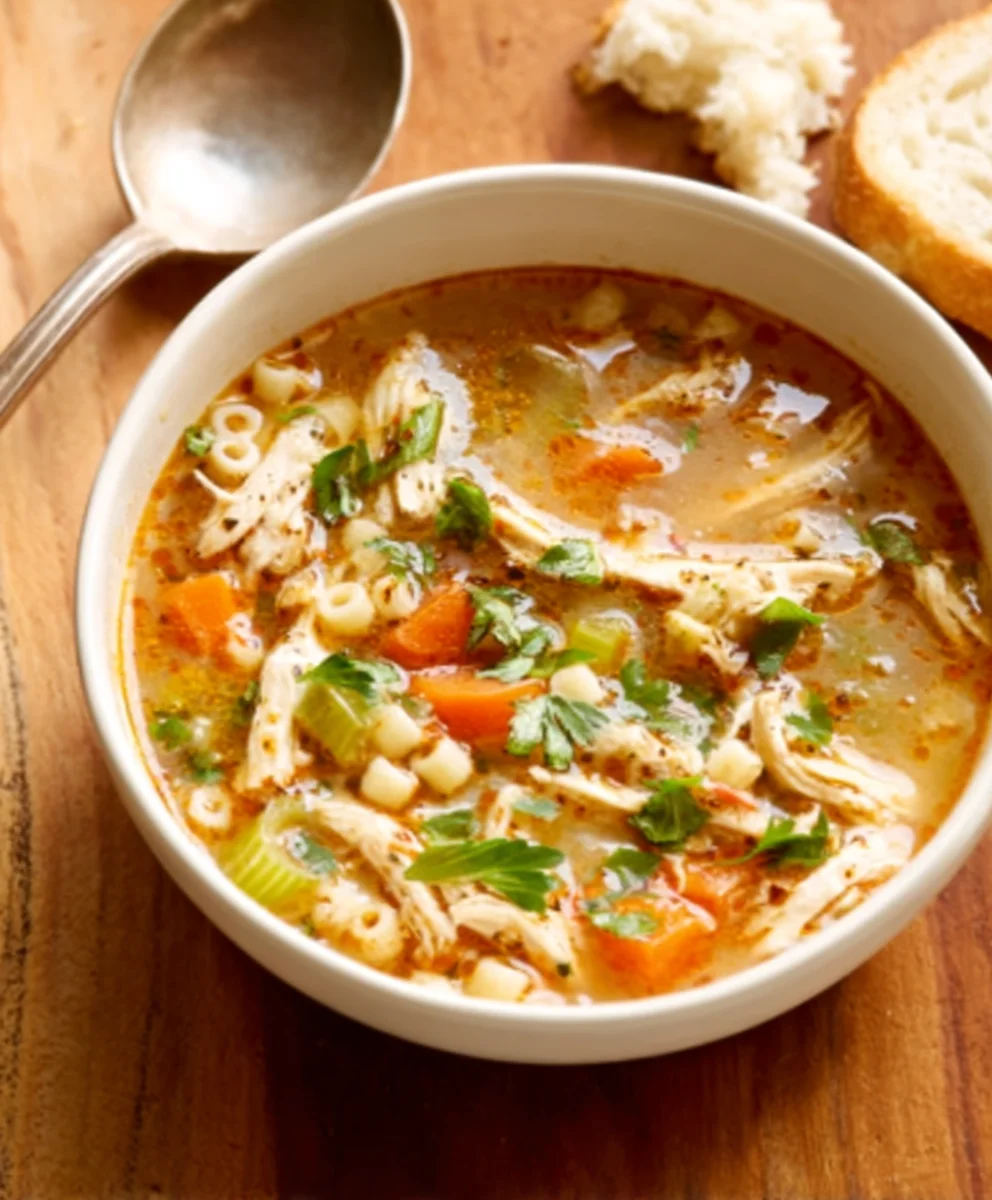 Sicilian Chicken Soup - Authentic Flavorful Recipe