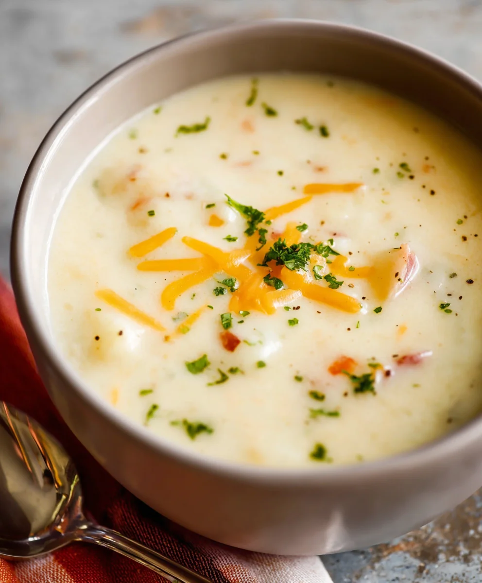 Easy Potato Soup Recipe - Creamy & Comforting