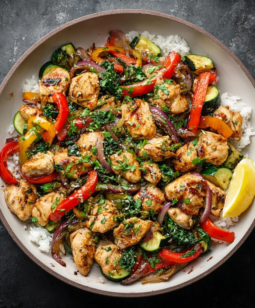 Easy Mediterranean Chicken Stir-Fry - Quick Weeknight Meal