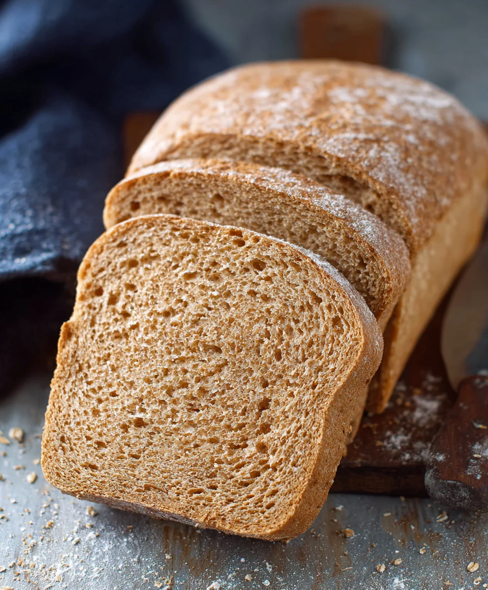 Easy Whole Wheat Bread- Delicious Homemade Loaf