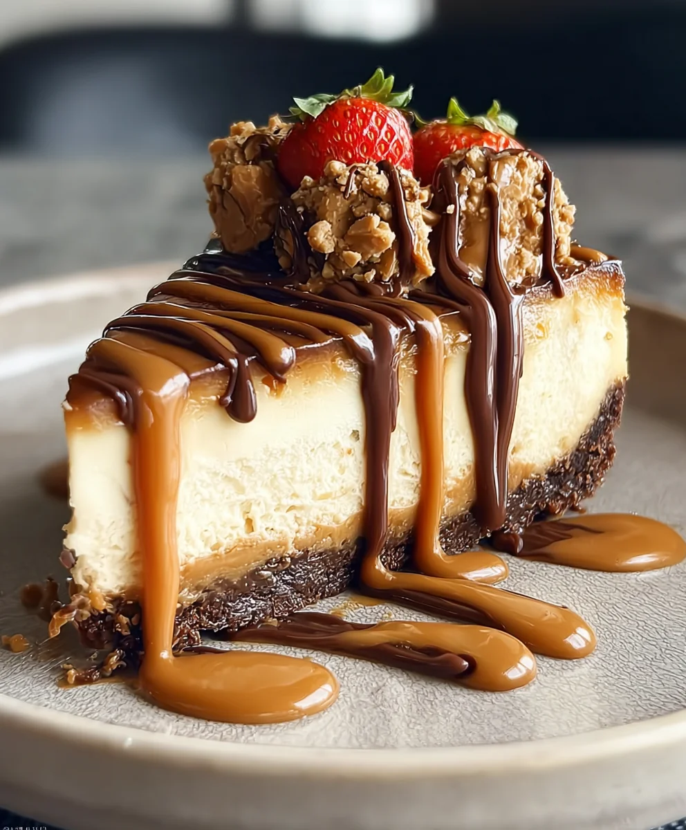Creamy Peanut Butter Cheesecake Recipe - Decadent Dessert