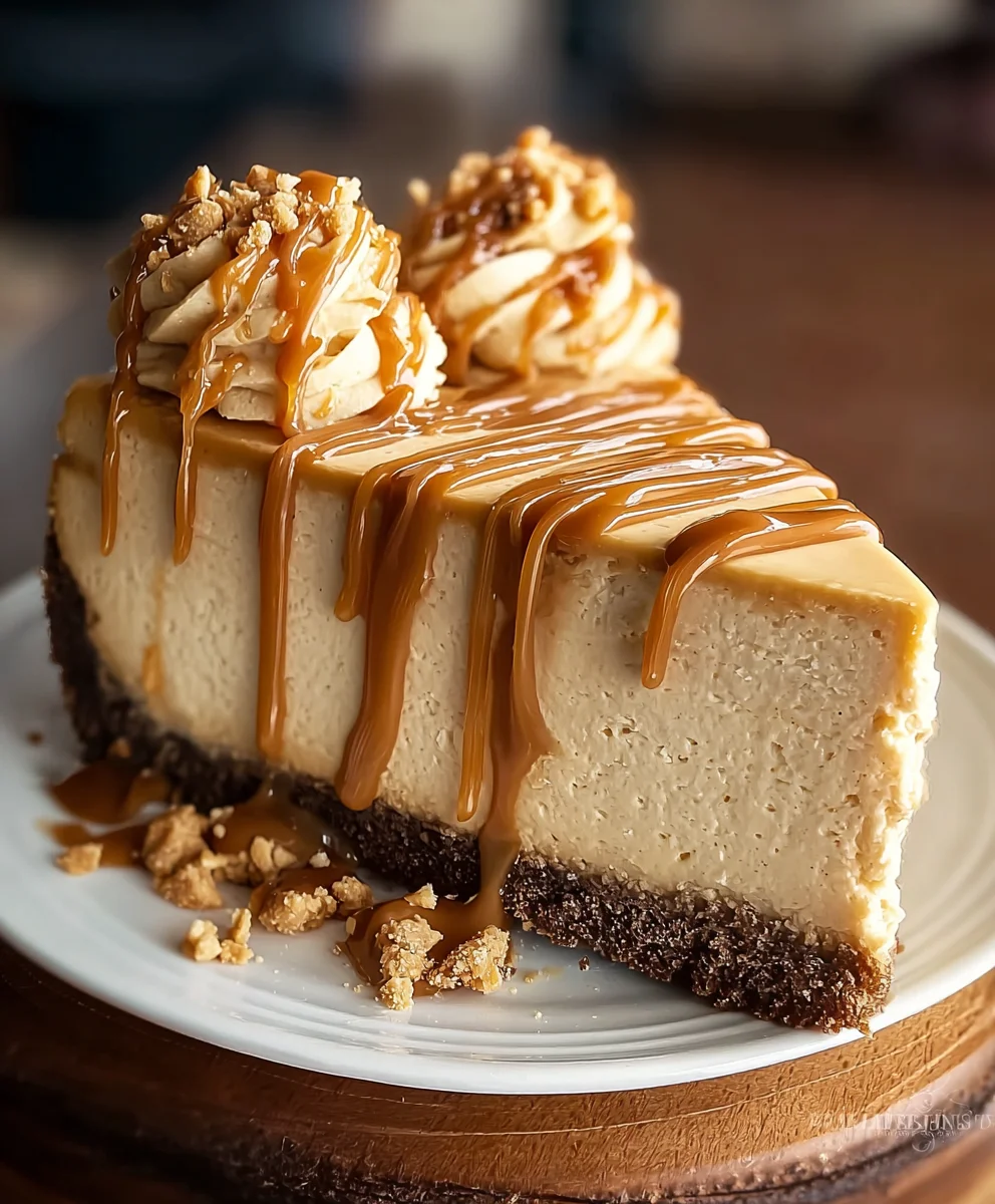 Creamy Peanut Butter Cheesecake Recipe - Decadent Dessert