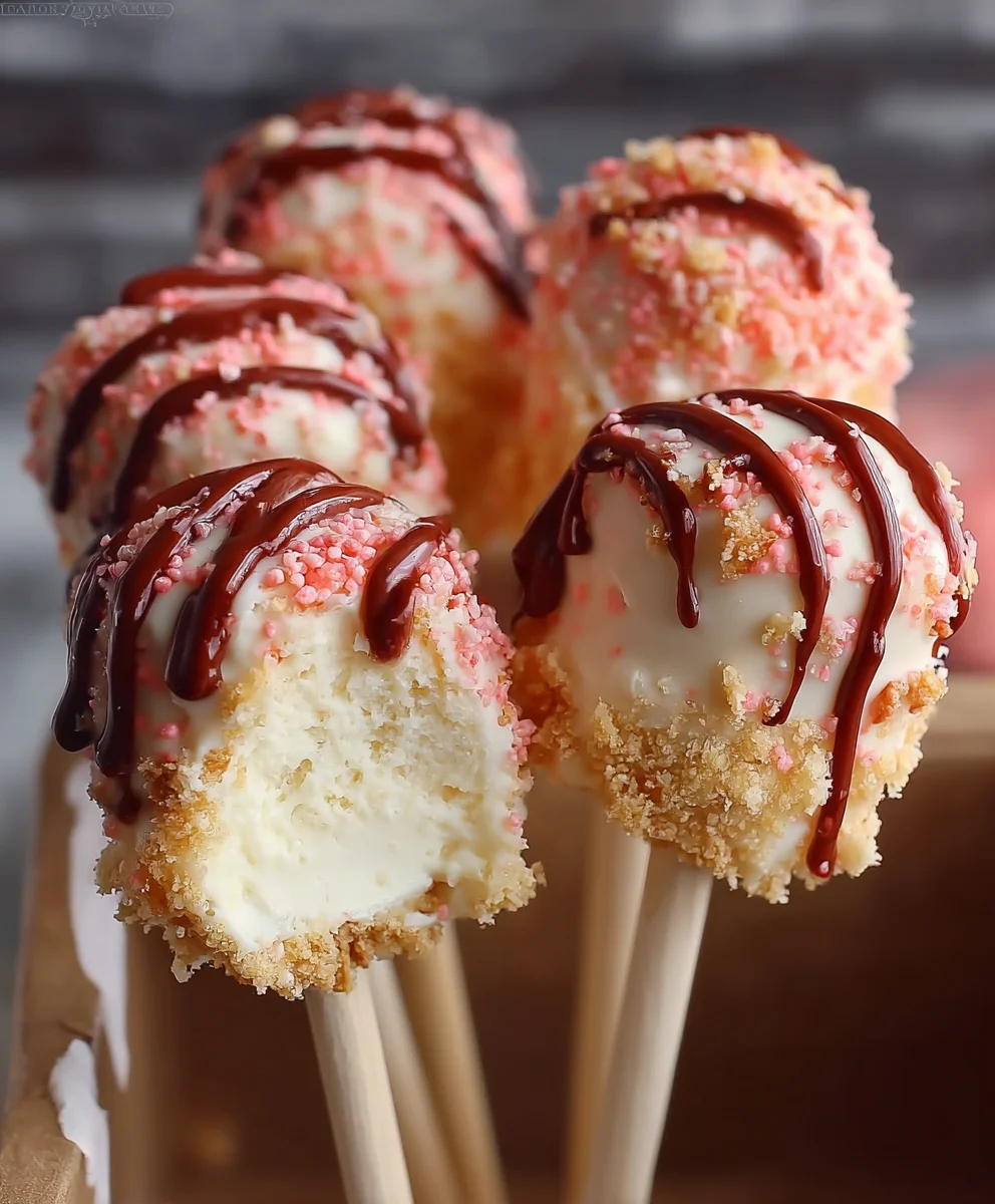 Easy Cheesecake Pops - Delicious No-Bake Treats