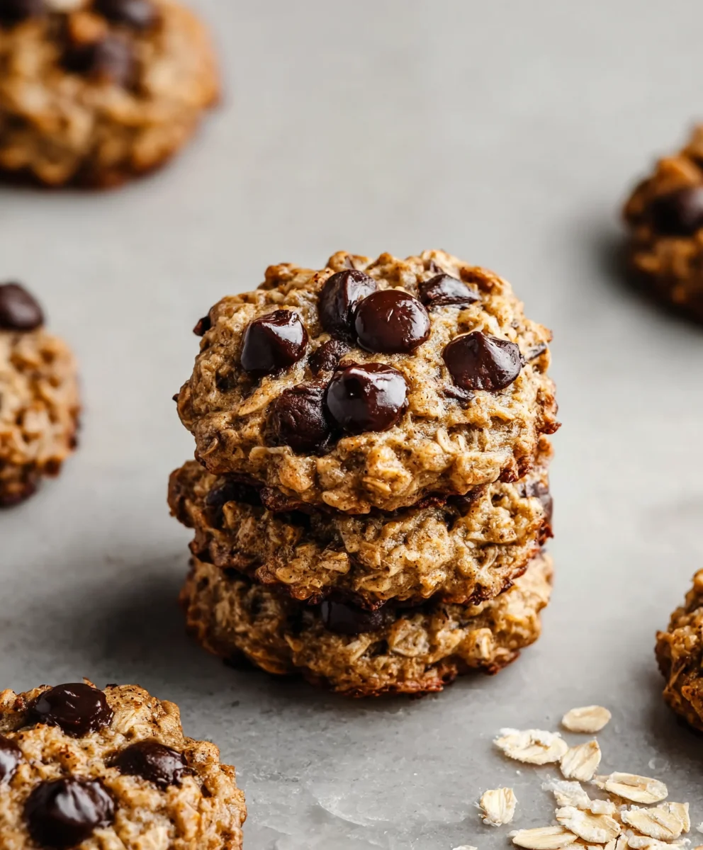 Healthy Banana Oat Cookies-Easy Guilt-Free Bites