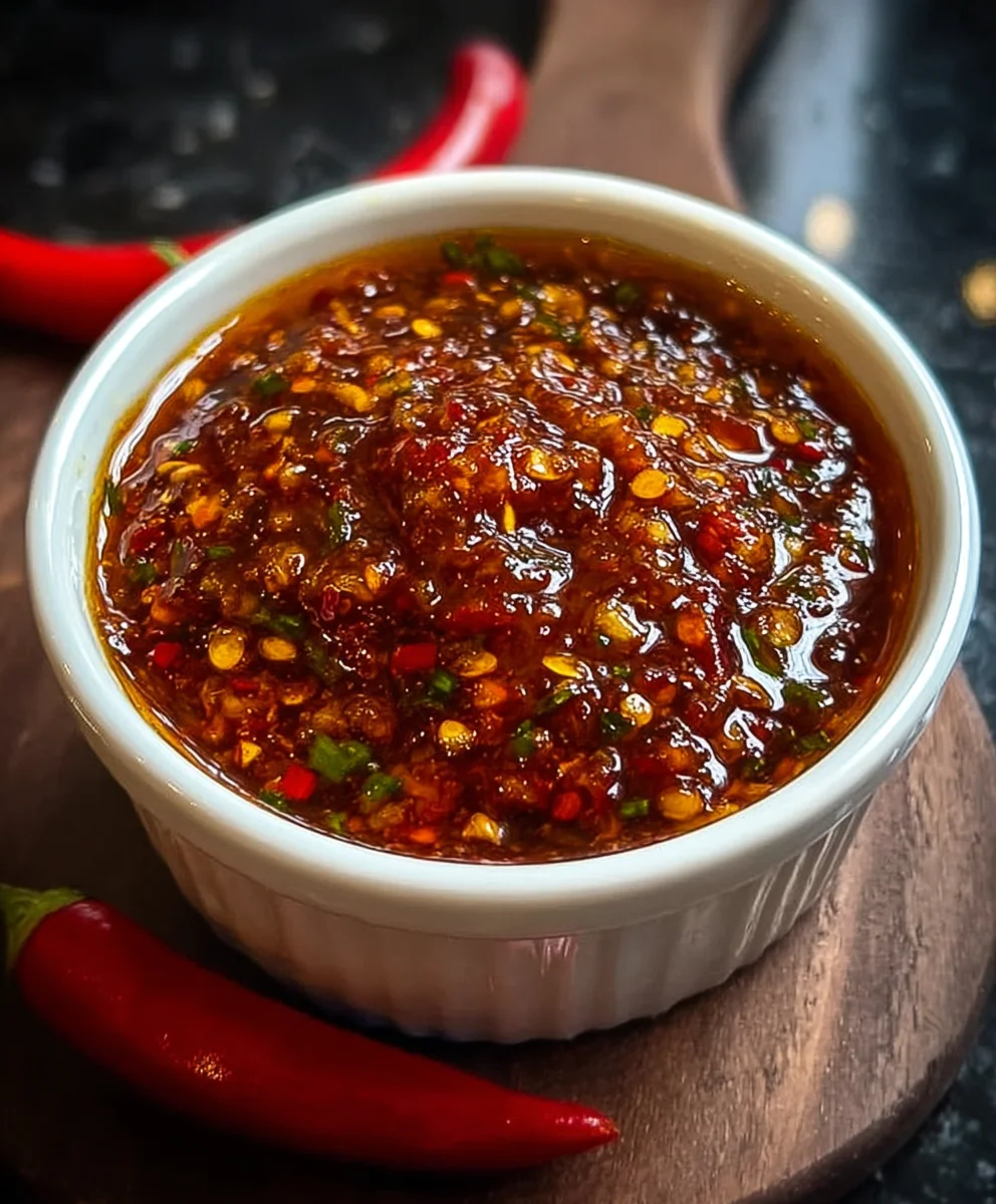 Homemade Chili Garlic Sauce - Spicy Flavor Boost