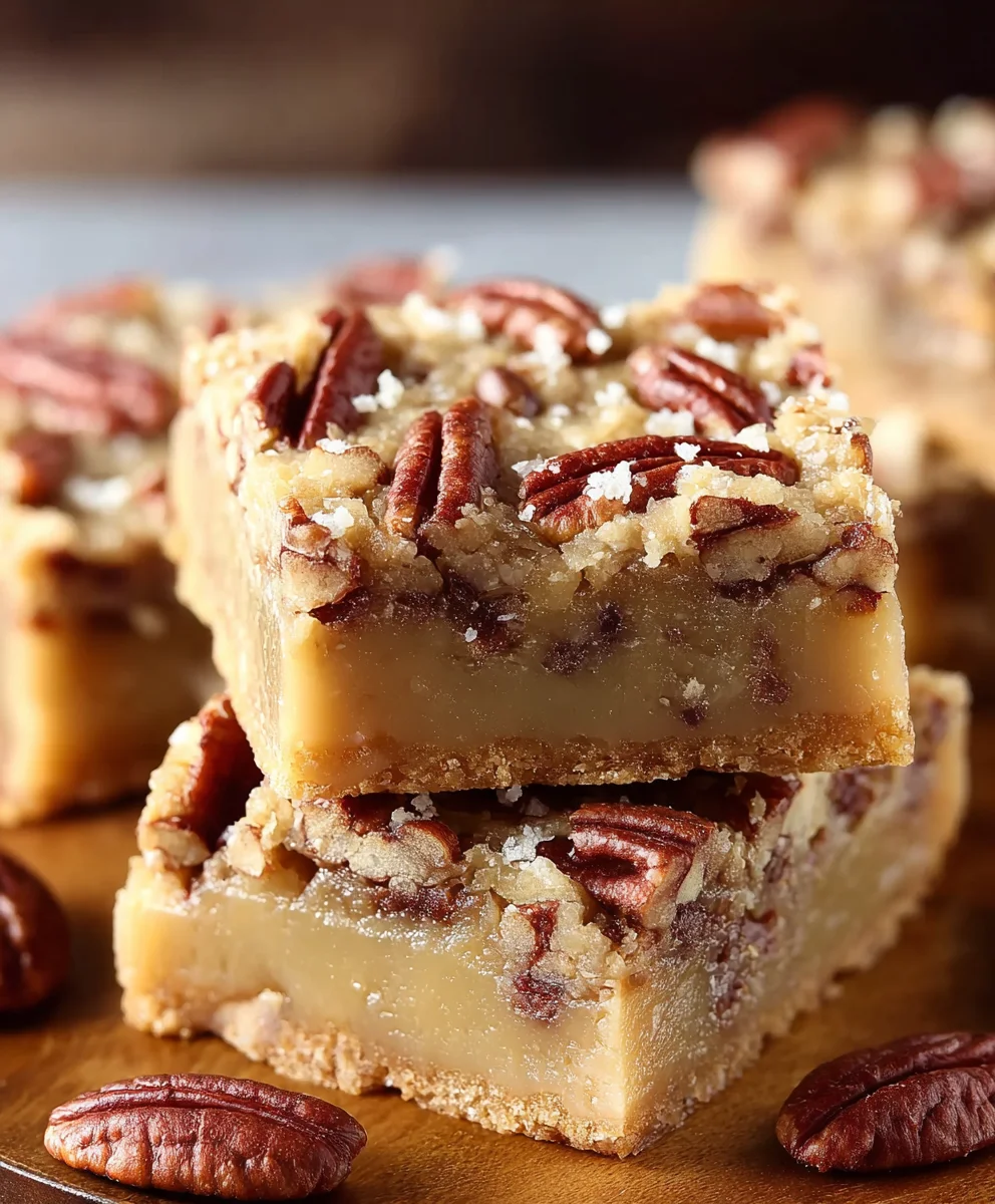 Carolina Pecan Bars-Best Southern Dessert Recipe