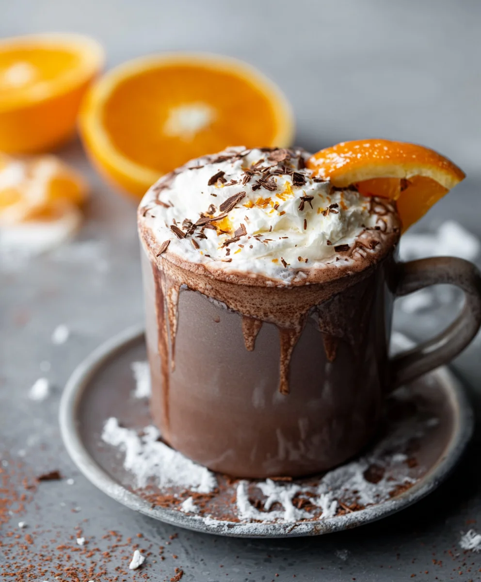 Orange Hot Chocolate - Zesty Warm Drink Delight