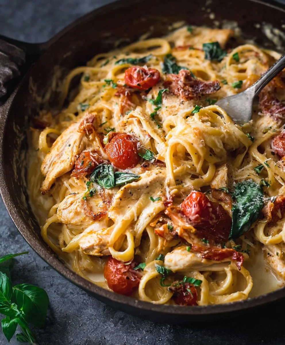 Dreamy Chicken Pasta Recipe-Easy & Delicious