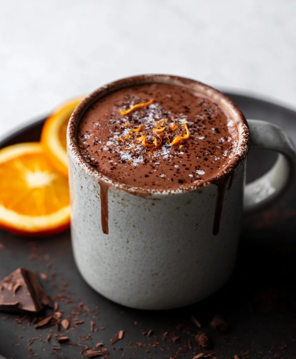 Orange Hot Chocolate - Zesty Warm Drink Delight