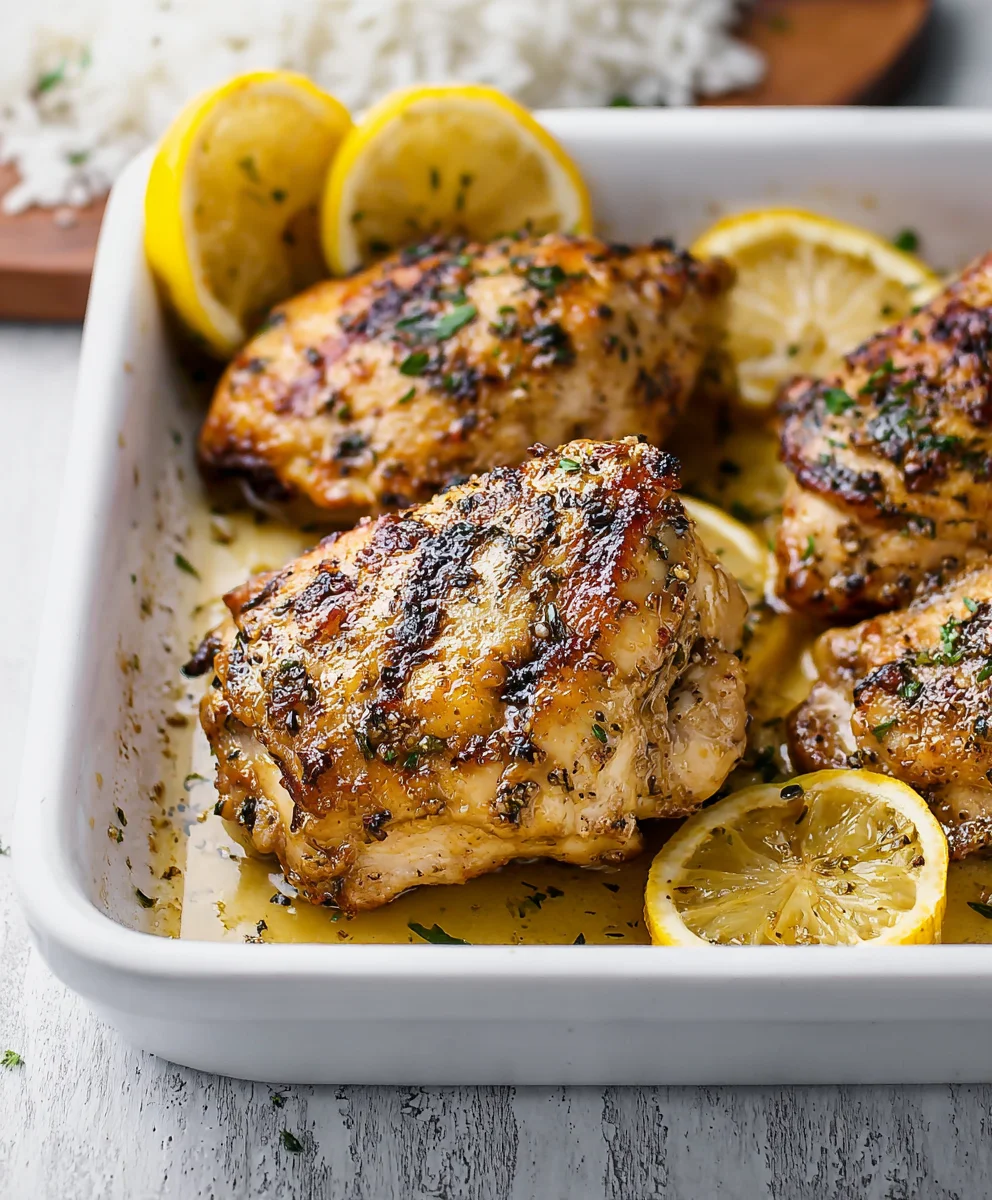 Greek Lemon Chicken- Juicy & Flavorful Recipe