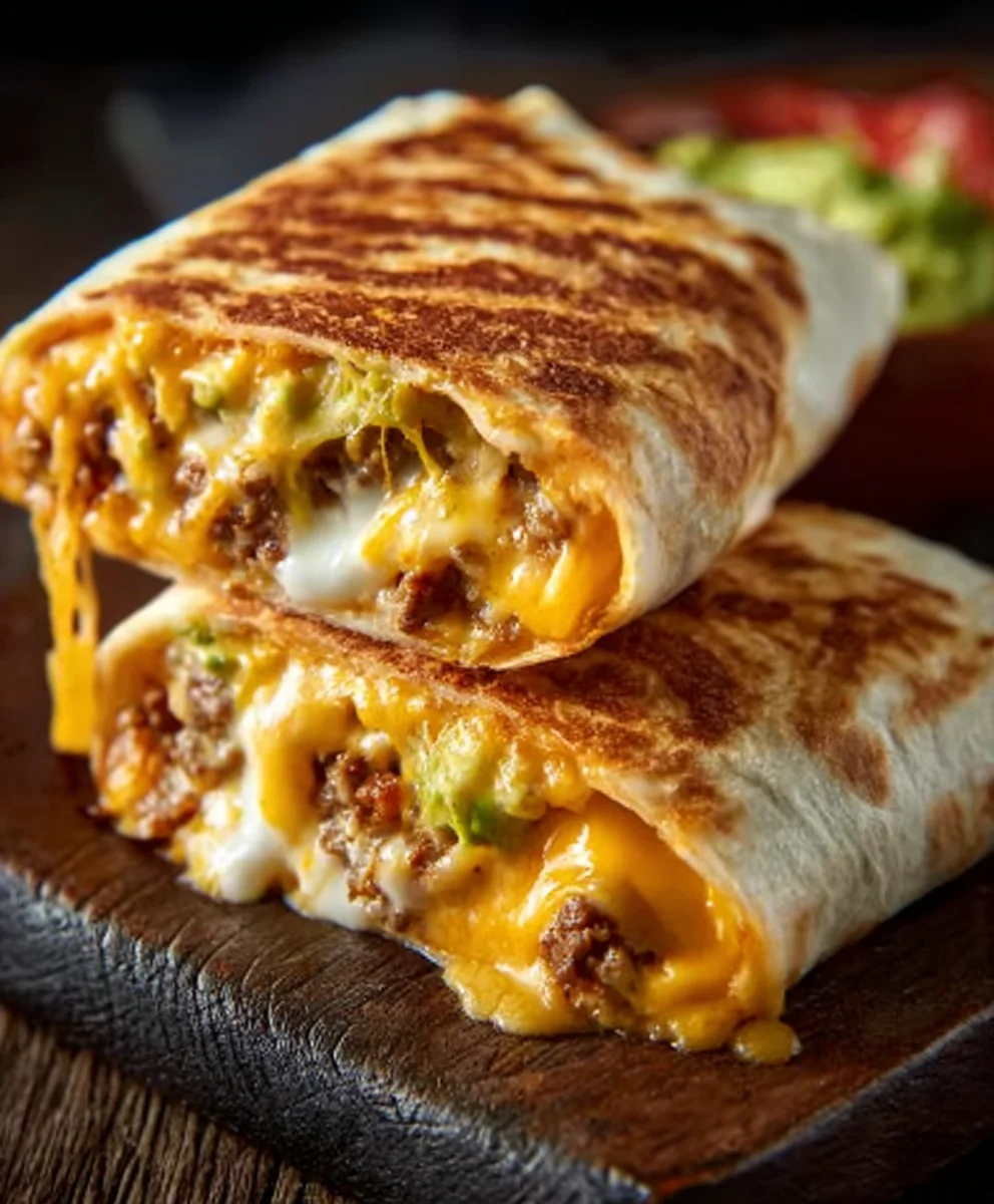 Ultimate Grilled Cheese Burrito - Best Recipe