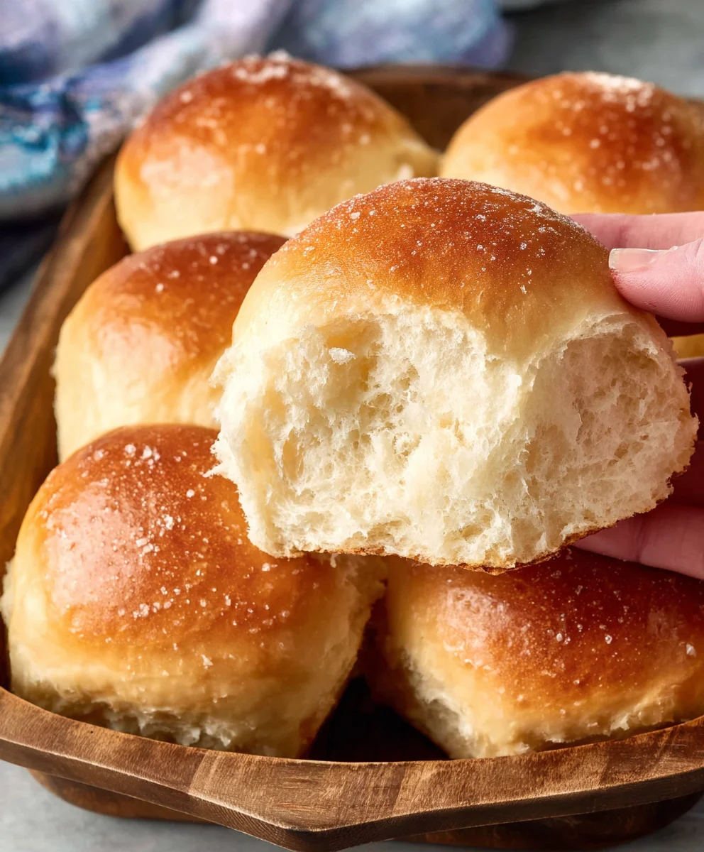 Quick Homemade Dinner Rolls-Easy Fast Recipe