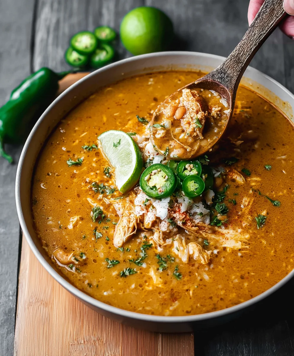 Easy Cajun White Chicken Chili Recipe