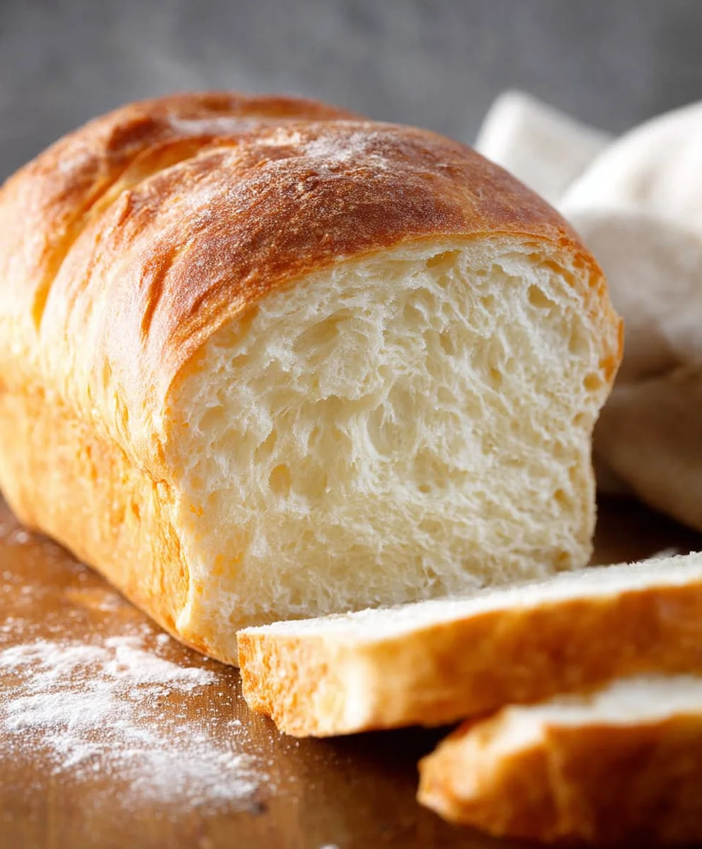 Easy Homemade White Bread Recipe-Perfect for Sandwiches
