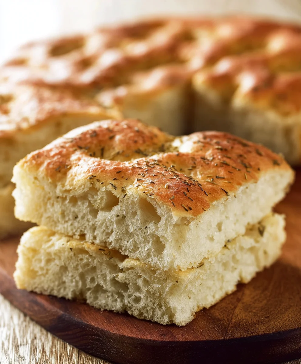 Easy No-Knead Focaccia Bread Recipe
