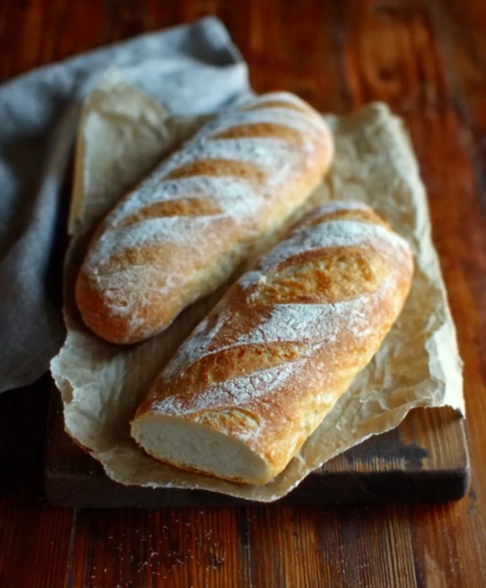 Easy One-Hour French Bread Recipe-Quick Bake