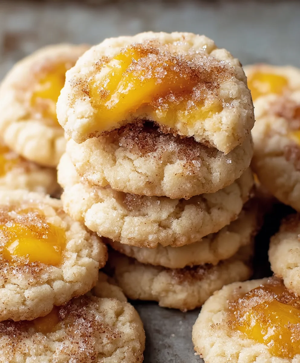 Easy Peach Cobbler Cookies - Best Sweet Treat