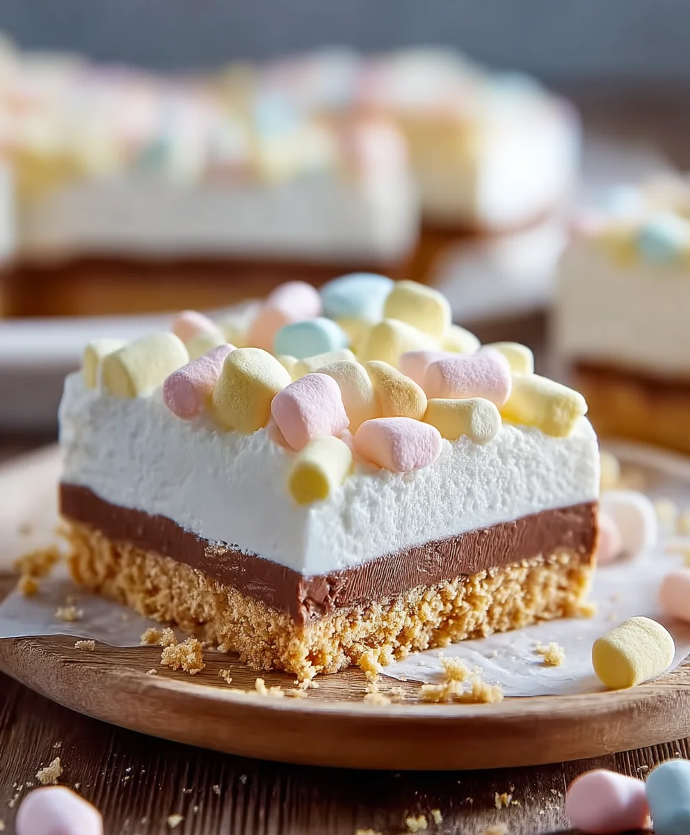 Easy No-Bake Marshmallow Slice Recipe