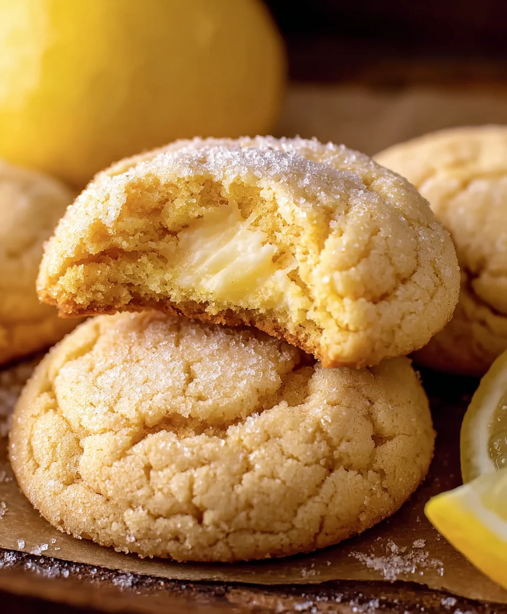 Lemon Cheesecake Cookies-Easy Tart & Creamy Bites