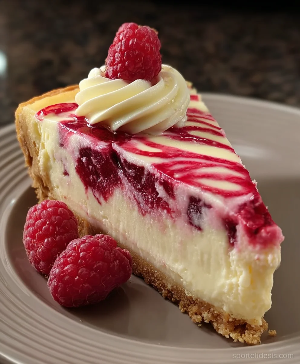 Decadent Raspberry Cheesecake Recipe - Easy & Delicious