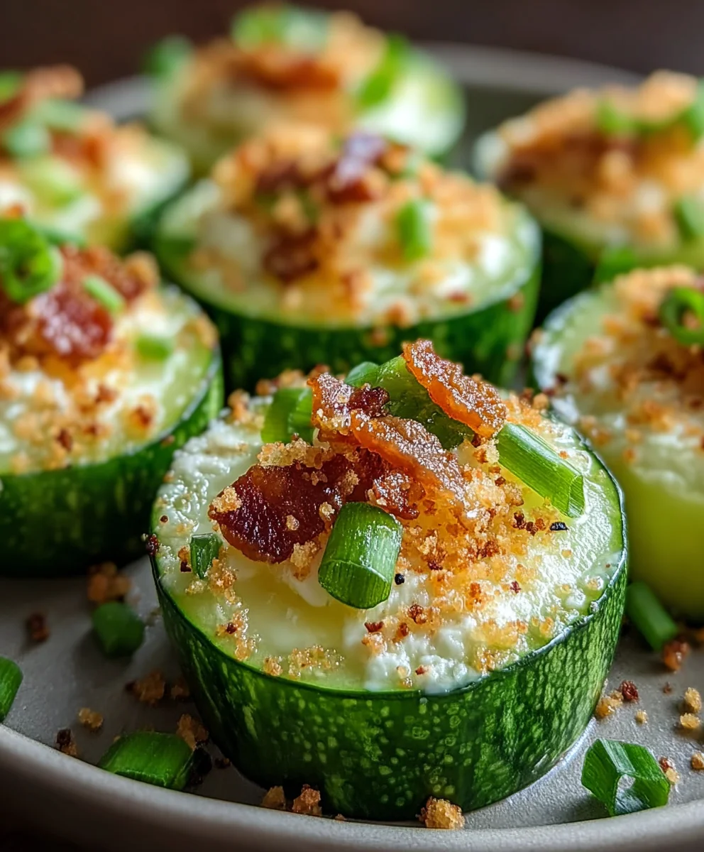 Low-Carb Cucumber Bites-Easy Healthy Appetizer