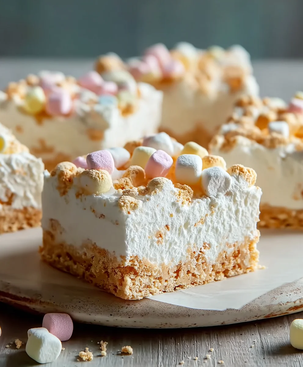 Easy No-Bake Marshmallow Slice Recipe