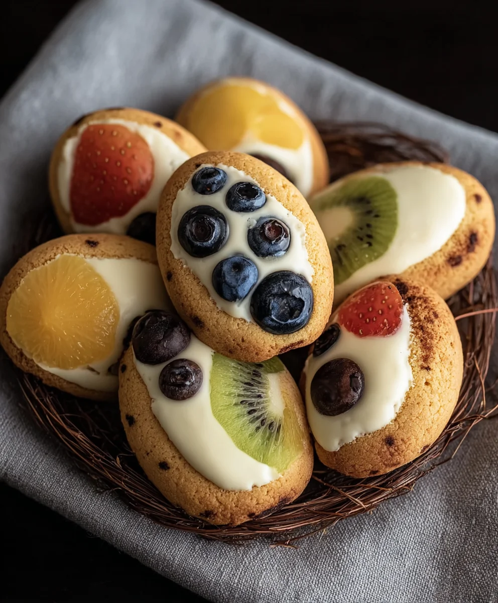 Easter Egg Fruit Cookies - Delicious & Easy Recipe