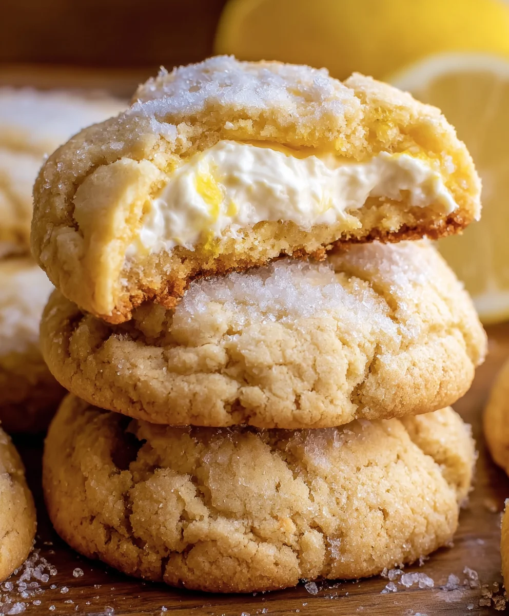 Lemon Cheesecake Cookies-Easy Tart & Creamy Bites