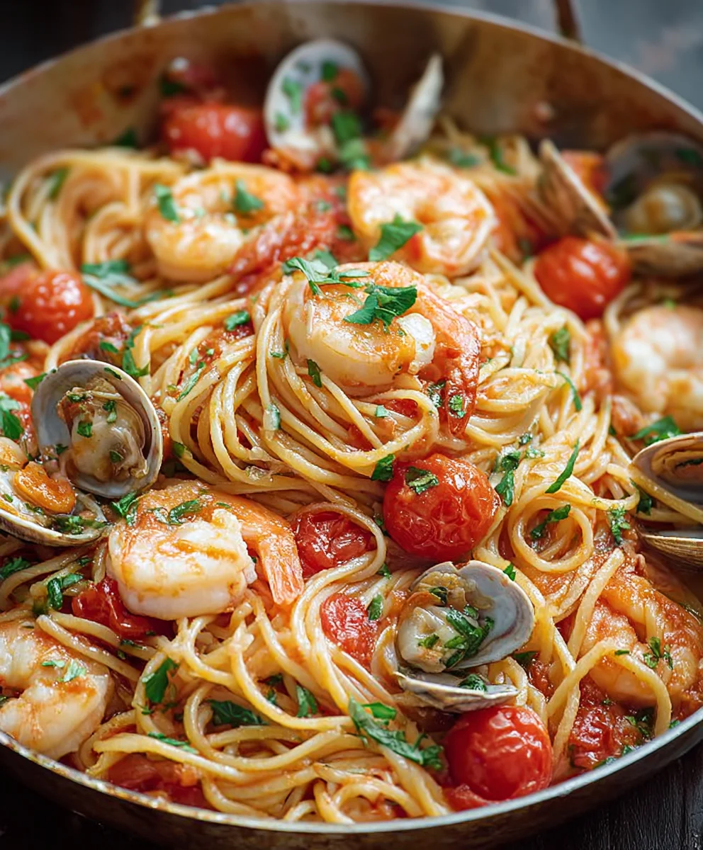 Easy Seafood Pasta Recipe-Quick & Delicious Meal