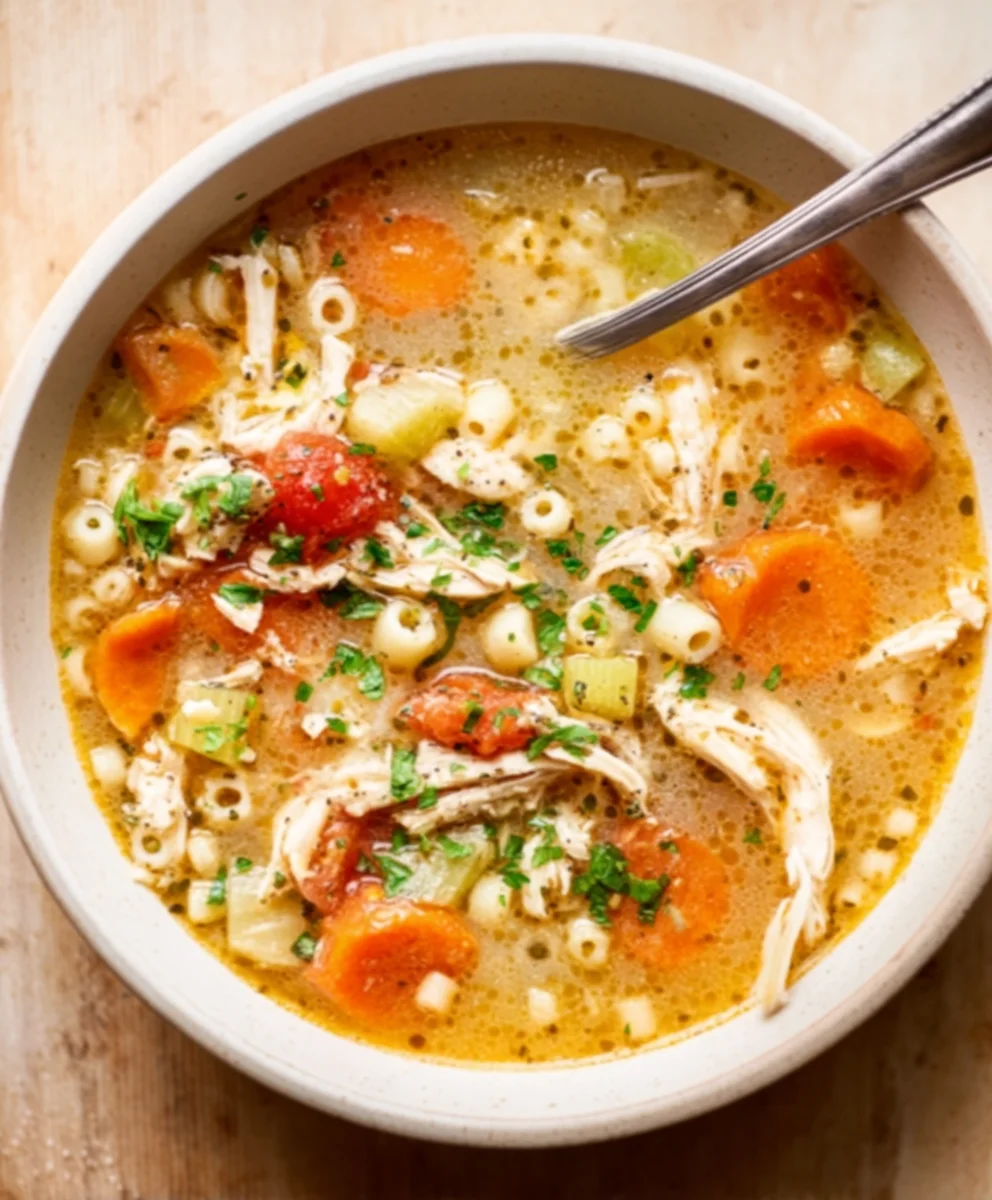 Sicilian Chicken Soup