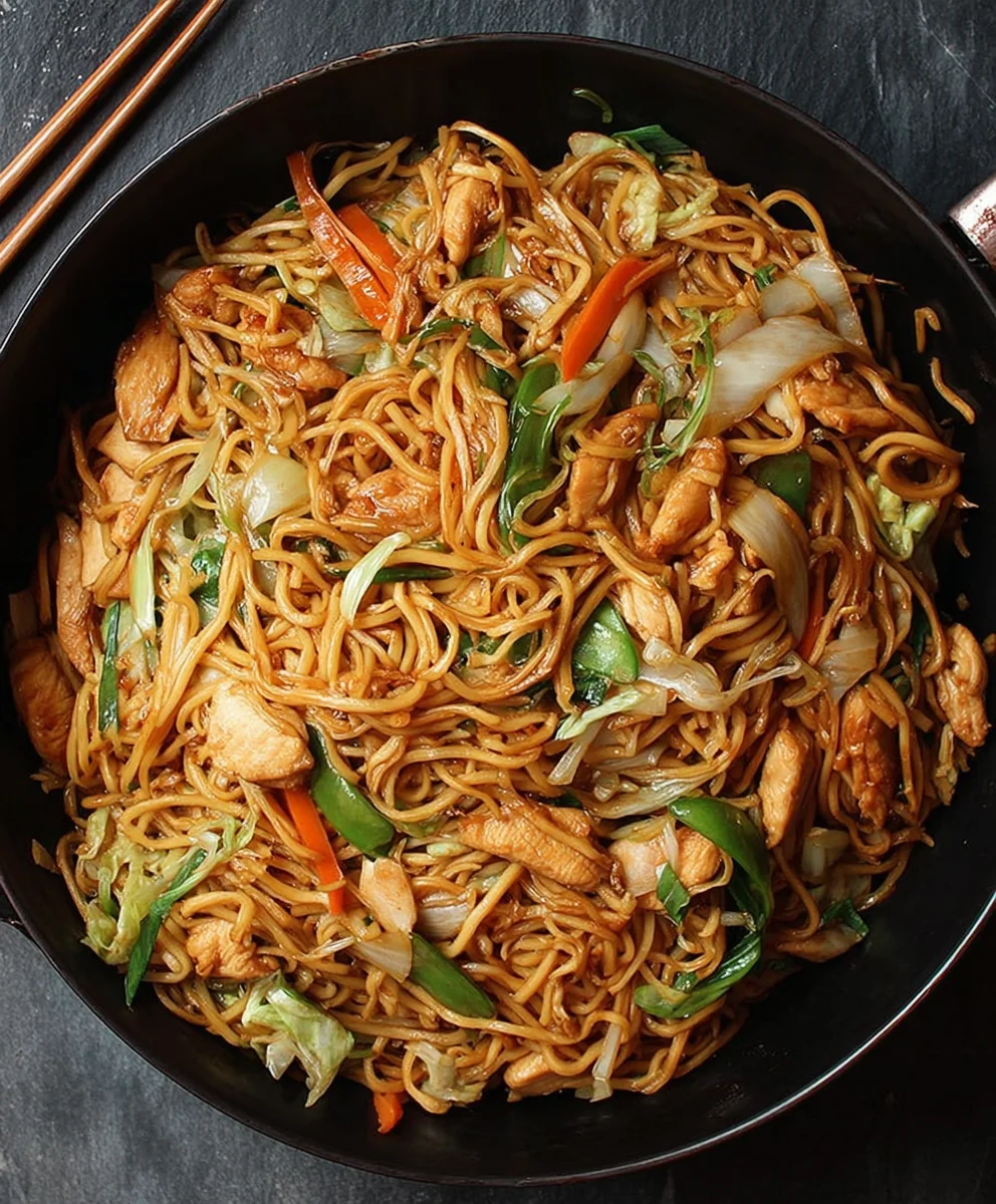 Easy Beef Chow Mein Recipe - Flavorful Stir-fry